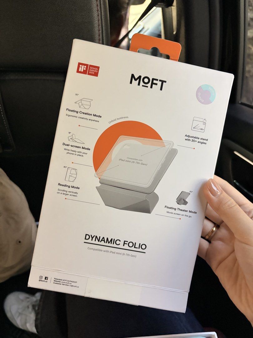 Moft Ipad Mini 6-7th Gen Case (Category: Other Mobile & Gadget Accessories) located in Obando. Submitted by thea_pasa.bento.ig (Listing ID 1468935023, Image 2). Description: .