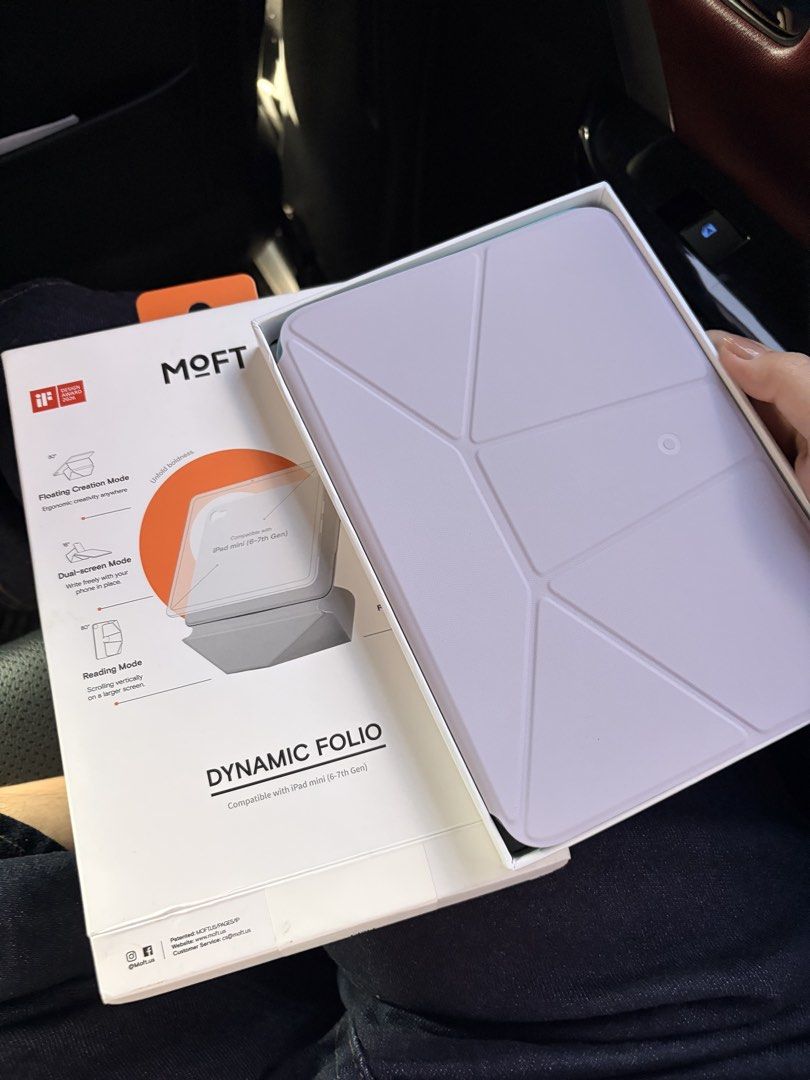 Moft Ipad Mini 6-7th Gen Case (Category: Other Mobile & Gadget Accessories) located in Obando. Submitted by thea_pasa.bento.ig (Listing ID 1468935023, Image 1). Description: .