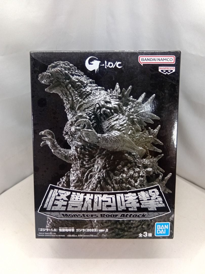 Monsters Roar Attack Godzilla Minus One Bandai Namco PVC Statue Figure (Category: Action & Battle Toys) located in Quezon City. Submitted by ToyzzKoleksyon (Listing ID 1469045708, Image 1). Description: Authentic/Branded. -Price: 1,500 -Condition: AS IS. Unopened Box. OLD STOCK. -Issue: NONE -What you see is what you get. -Please check photos for issues. -Location: Quezon City b139am .