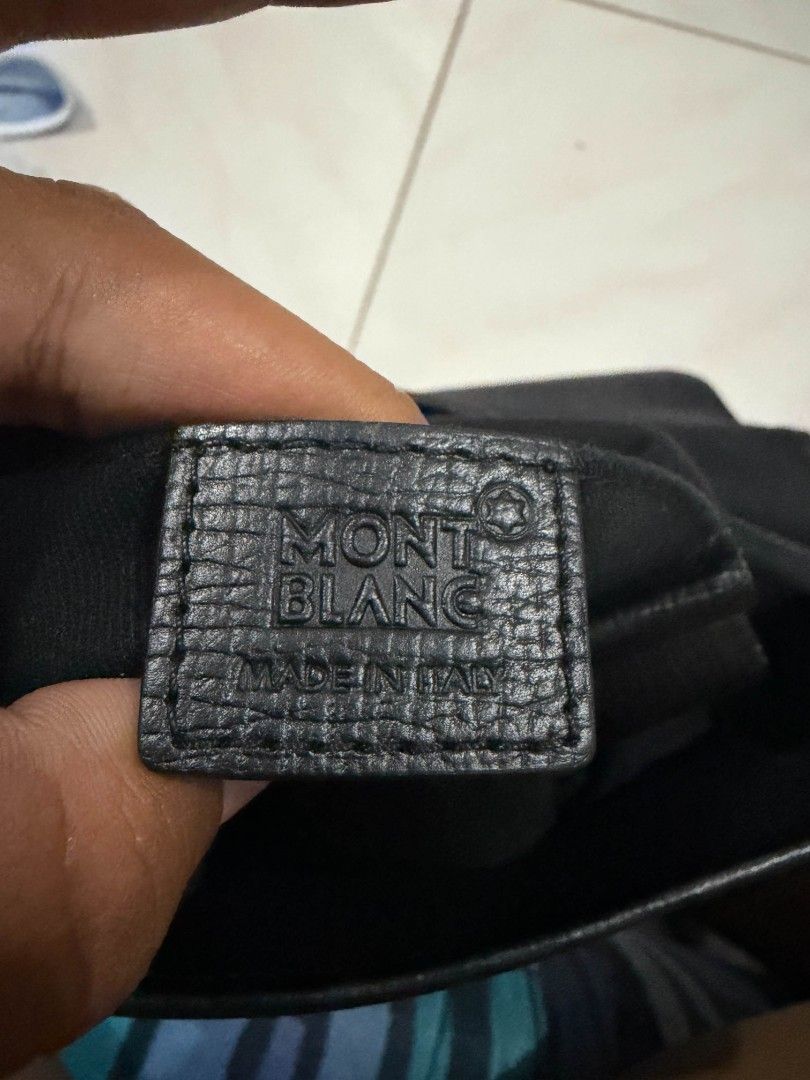 Montblanc Leather Sling Bag (Category: Sling Bags) located in Roxas, Mindoro Oriental. Submitted by rippedbitch (Listing ID 1469005554, Image 2). Description: no issues.