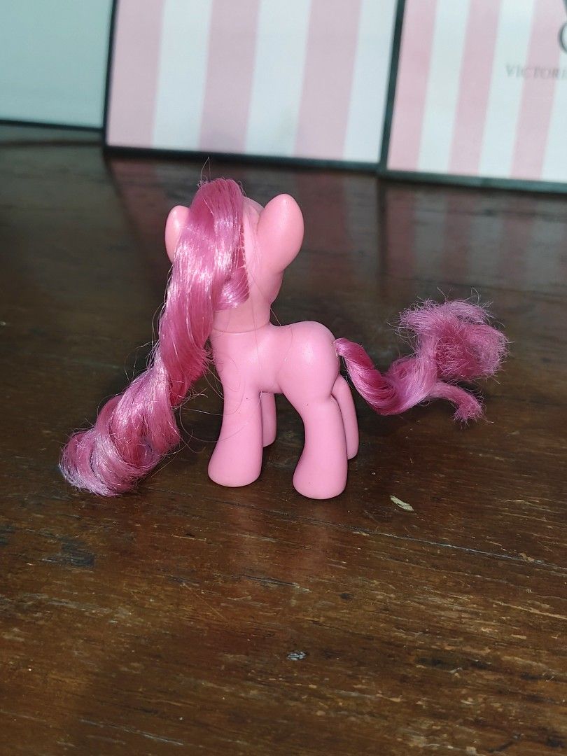 My Little Pony Basic Pinkie Pie (Category: Figurines & Statues) located in Quezon City. Submitted by .goldieefisshhh. (Listing ID 1469006546, Image 2). Description: In good condition, just a bit dusty and needs cleaning. Only flaw is frizzy tail Preloved, please manage your expectations. WYSIWYG.