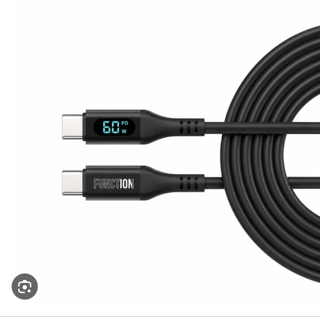 Native Union and Funtion USB C to USB C cable (Category: Chargers & Cables) located in San Juan City. Submitted by j.a.acct2 (Listing ID 1468956729, Image 3). Description: Native Union -850 Function -700.