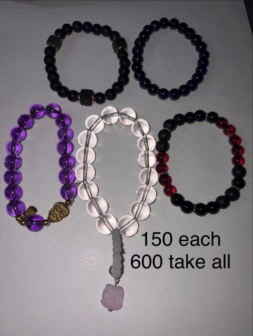 Natural Stone - Bracelets (Category: Bracelets) located in Balanga. Submitted by piarandomstuff (Listing ID 1468956514, Image 1). Description: 💎 Rings, Pendants, Earrings, Necklaces & Bracelets Collection 💎 🌸 Natural Gemstone Jewelry 💸 Prices are shown on each photo. ⏳ 1 piece per design only — once sold out, it’s gone forever! 🌼 Pay first to secure. 💡 Note on Stone Identification: Some stones in this collection are identified (e.g., Amethy