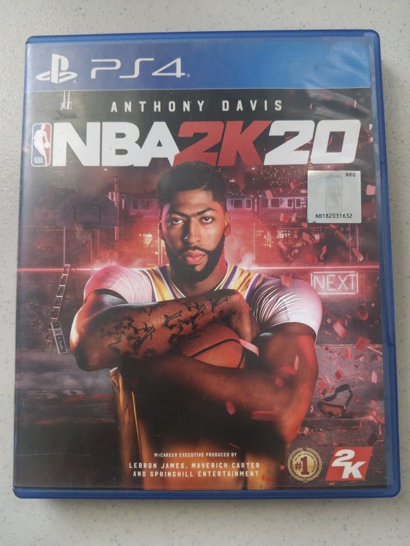 NBA 2K20 PS4 Game Disc (Category: PlayStation) located in Manila. Submitted by bootcutjeans (Listing ID 1469008463, Image 1). Description: - Platform: PlayStation 4 (PS4) - Game: NBA 2K20 (Standard Edition with Anthony Davis cover) - Condition: Working disc with original blue case and cover art - Features: Acclaimed MyCareer mode produced by LeBron James & SpringHill Entertainment - Perfect for basketball fans and sports gamers!.