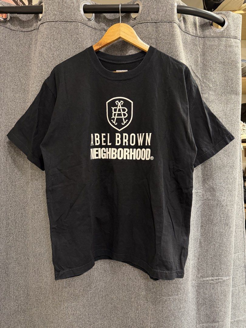 Neighborhood (Category: Tshirts & Polo Shirts ) located in Quezon City. Submitted by macleen17 (Listing ID 1469017046, Image 1). Description: Neighborhood Black Color Size M Excellent Condition Front and Back design .