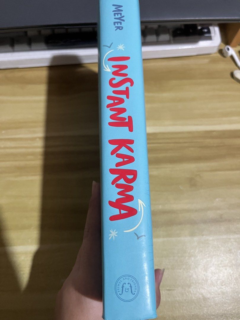 (HB) Instant Karma by Marissa Meyer (Category: Storybooks) located in Manila. Submitted by adorable.0802 (Listing ID 1468963377, Image 2). Description: Very Good Condition MOP: GCASH/BANK TRANSFER MOD: JnT.