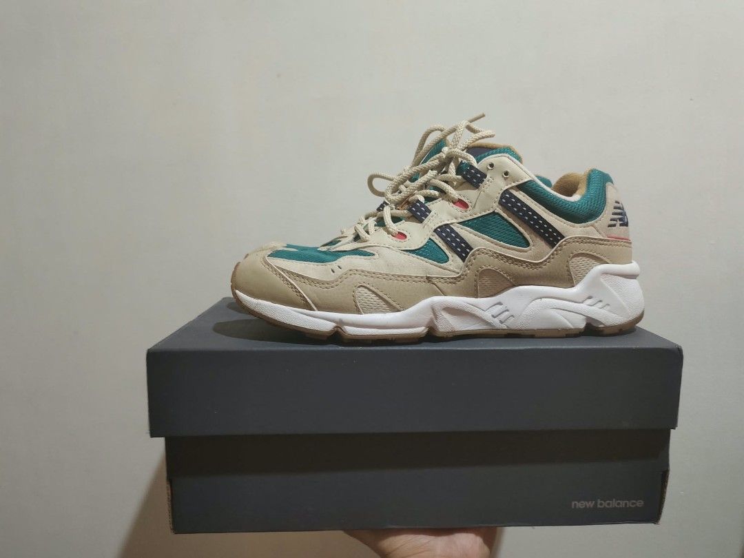 New balance 850 (Category: Sneakers) located in Baguio. Submitted by thriftfit17 (Listing ID 1469081589, Image 3). Description: New balance 850 Incense Sz 9 Complete with box Condition: Used 8.5/10 php 2999 dm if interested 🤙.