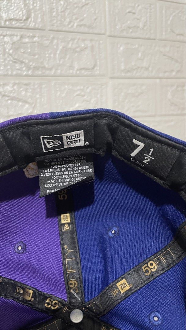 New Era Los Angeles Fitted Cap (Category: Caps & Hats) located in Roxas City. Submitted by bincethingz_ (Listing ID 1469048364, Image 3). Description: Original pair Size 7 1/2 Ready to wear Condition 10/10 Roxas City, Capiz Via Lbc COP.