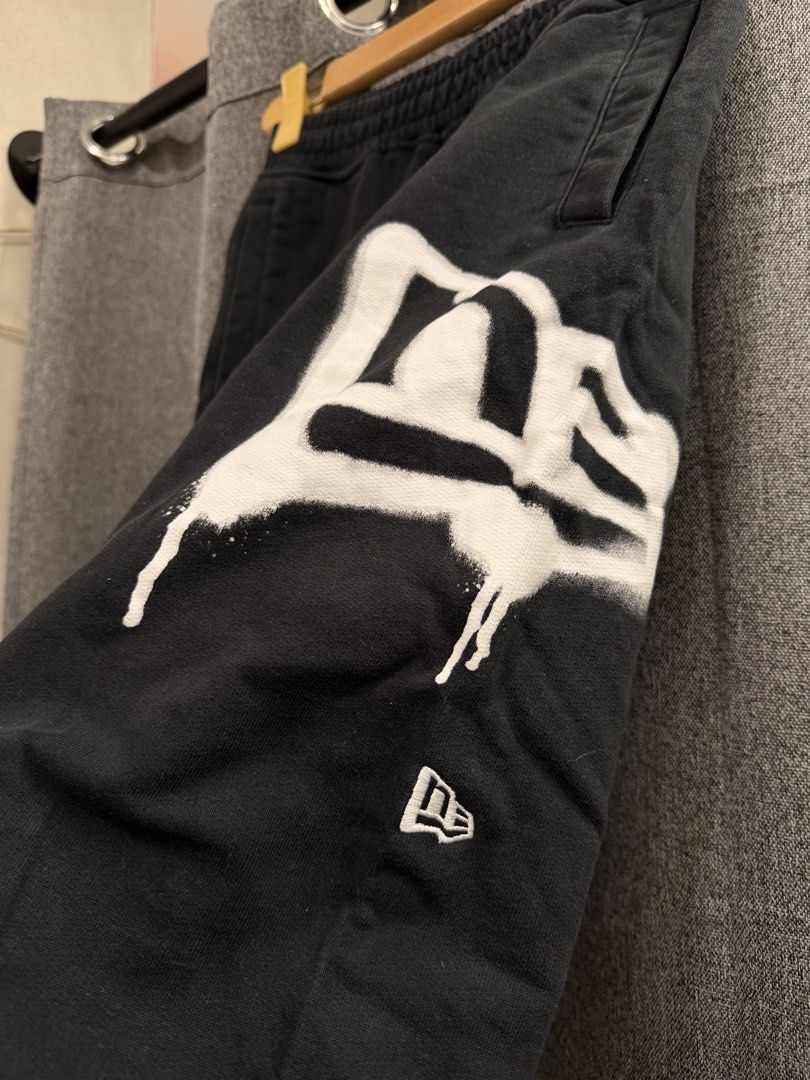 New era pants (Category: Chinos) located in Quezon City. Submitted by macleen17 (Listing ID 1469016316, Image 3). Description: New Era Size M Black Color Excellent Condition Big Logo side with Embroidery logo .