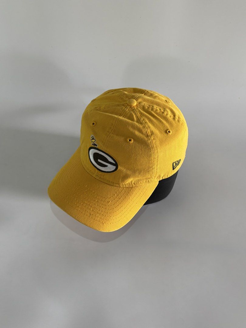 New Era x NFLx Snoopy 9forty ballcap (Category: Caps & Hats) located in Malaybalay. Submitted by haulsome (Listing ID 1468997921, Image 3). Description: New Era x NFLx Snoopy 9forty ballcap -In excellent condition -A special collaboration between NFL Green Bay packers x new era x snoopy -Features an embroidered Green Bay Packers and snoopy logo up front -Has rust on its metal adjustable strap -Adult size, adjustable strap 600php, +sf.