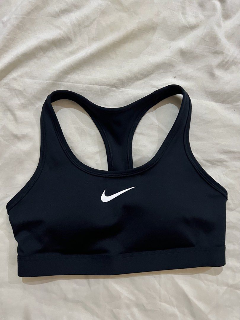 Nike Black Sports Bra (Category: Activewear) located in Valenzuela. Submitted by cristine101010 (Listing ID 1469075832, Image 2). Description: - Authentic Nike sports bra in classic black - Brandnew (sinukat lang po) - Small RFS: Wrong size .