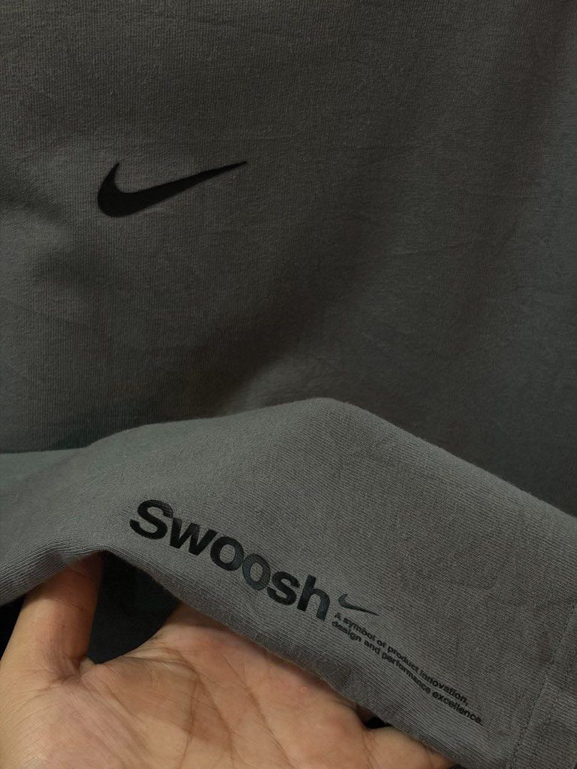 Nike Center Swoosh (Category: Tshirts & Polo Shirts ) located in Montevista. Submitted by thrift_ta_bai (Listing ID 1469026017, Image 3). Description: Excellent condition No issues 21x27 .