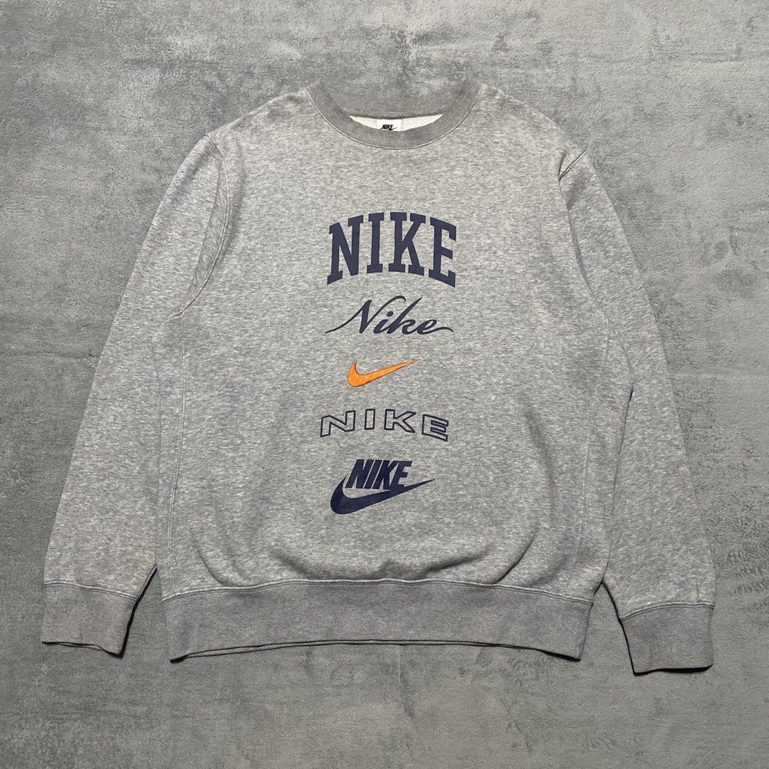 Nike Club Stacked Sweater (Category: Hoodies) located in Cavite. Submitted by kali_galleria (Listing ID 1468939201, Image 2). Description: Available 🏷️ Nike Club Stacked Sweater • Excellent Condition: 9.7 • Color rate: 9.7 • Width: 24 • Length: 28 • Best Fit: XL-XXL • Issue: 🏷️450 + SF “Thrift with your fingertip👆🏼”.