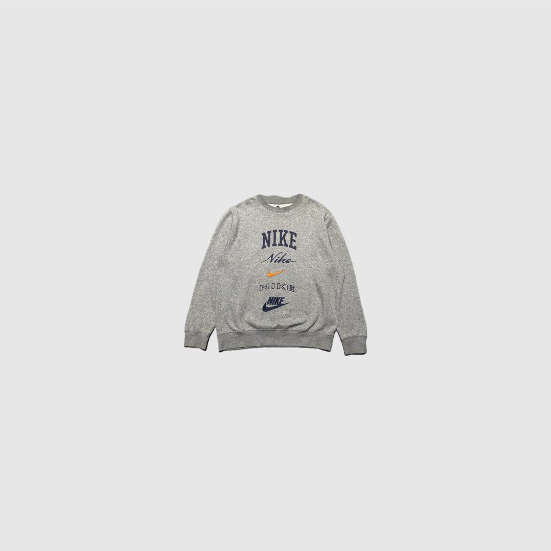 Nike Club Stacked Sweater (Category: Hoodies) located in Cavite. Submitted by kali_galleria (Listing ID 1468939201, Image 1). Description: Available 🏷️ Nike Club Stacked Sweater • Excellent Condition: 9.7 • Color rate: 9.7 • Width: 24 • Length: 28 • Best Fit: XL-XXL • Issue: 🏷️450 + SF “Thrift with your fingertip👆🏼”.