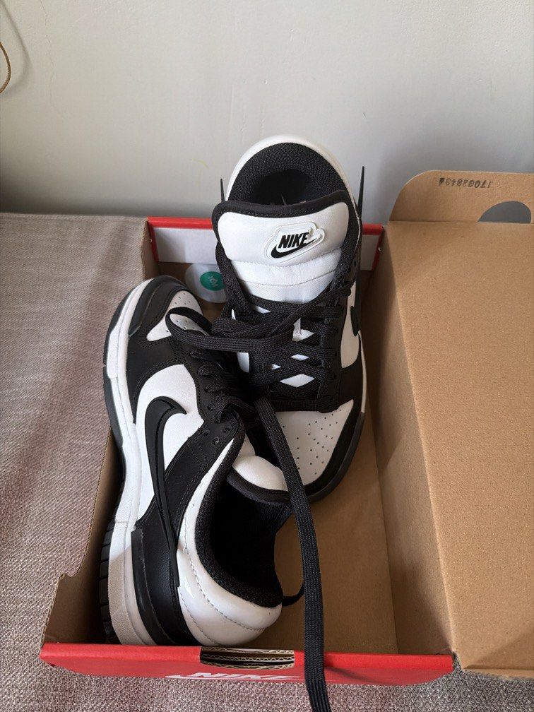 Nike Dunk Low Twist (Panda) (Category: Sneakers) located in Marikina City. Submitted by marvim (Listing ID 1468948251, Image 1). Description: Moving out and letting go of some pieces from my sneaker collection. Please see other listings. All guaranteed authentic. Purachase directly from the stores This is the limited edition Twist (different from usual Dunks) This is unisex. Size is in photo (US Women 6 and Men 4.5.