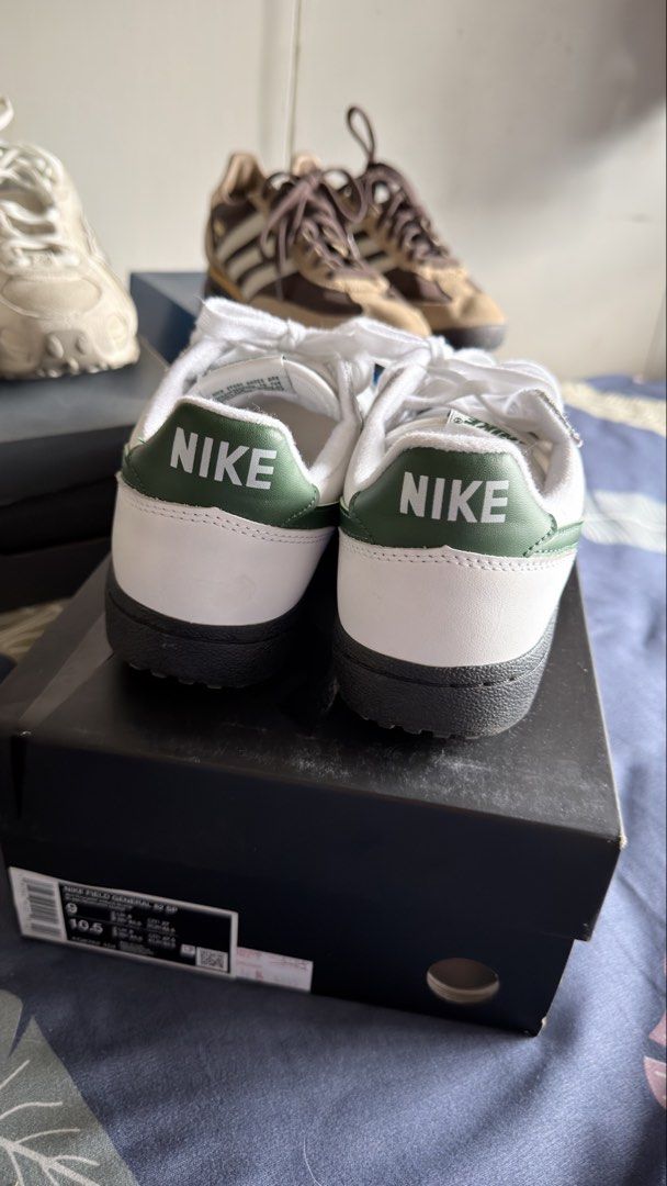 Nike Field General (Category: Sneakers) located in Batangas. Submitted by dechavezkatrina (Listing ID 1468951868, Image 3). Description: - Model: Nike Field General 82 SP (White / Gorge Green) -Php 2,500 - Size: Men's US 9 / Women's US 10.5 - Condition: 9.5/10 .