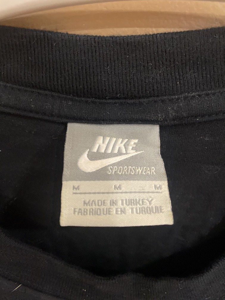 NIKE ITALIA SUEDE BLACK SHIRT (Category: Activewear) located in Manila. Submitted by bedlambuzz (Listing ID 1469043151, Image 3). Description: Wyswyg DONT ASK FOR MEASUREMENTS.