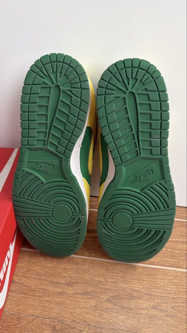 Nike Low Dunk Retro Reverse Brazil (Authentic) (Category: Sneakers) located in Quezon City. Submitted by shoppingcartmnl (Listing ID 1468939701, Image 2). Description: • Brand: Nike • Model: Dunk Low Retro “Reverse Brazil” • Colorway: Apple Green / Yellow Strike / White.