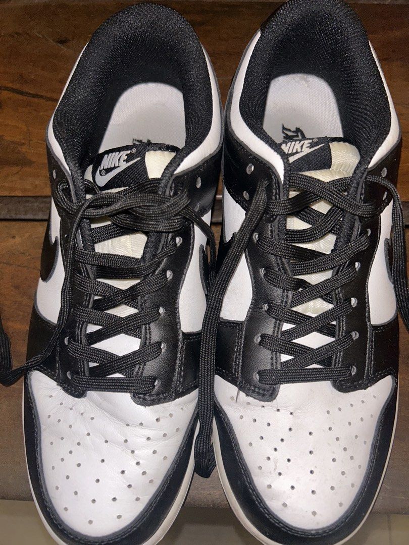 Nike Panda Dunks (Category: Casual Shoes) located in Manila. Submitted by cardoodoo (Listing ID 1468933072, Image 1). Description: Some creasing on right toebox Negotiable.