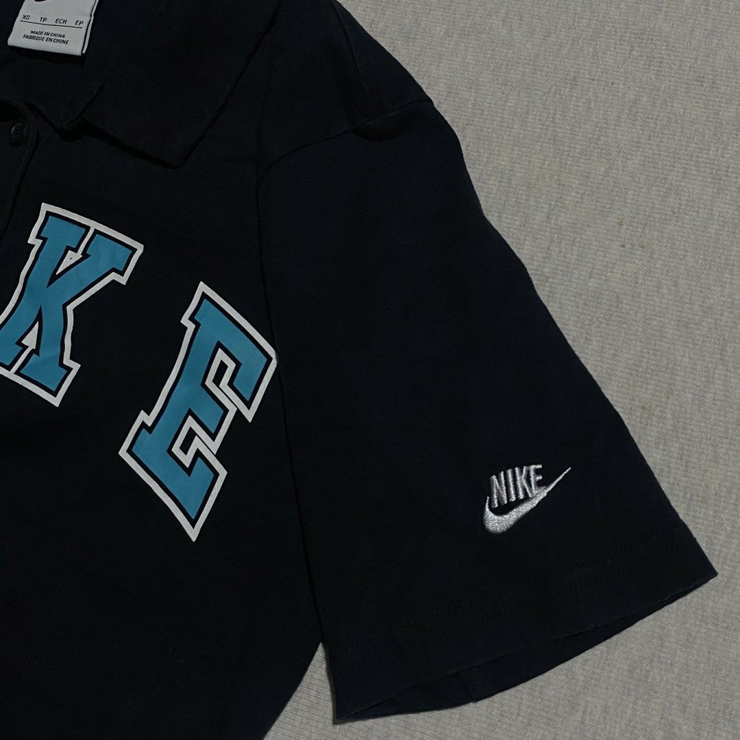 Nike Polo Dress XS (Category: Dresses) located in Mabalacat. Submitted by stellargarments (Listing ID 1469004402, Image 2). Description: Length : 31 Width : 16 Condition : 9/10 Embroidered logo sa sleeve Buong buo logo sa front complete buttons & tags walang white line sa collar very comfy & smooth on skin need wash fresh from bale color may vary due to lighting.
