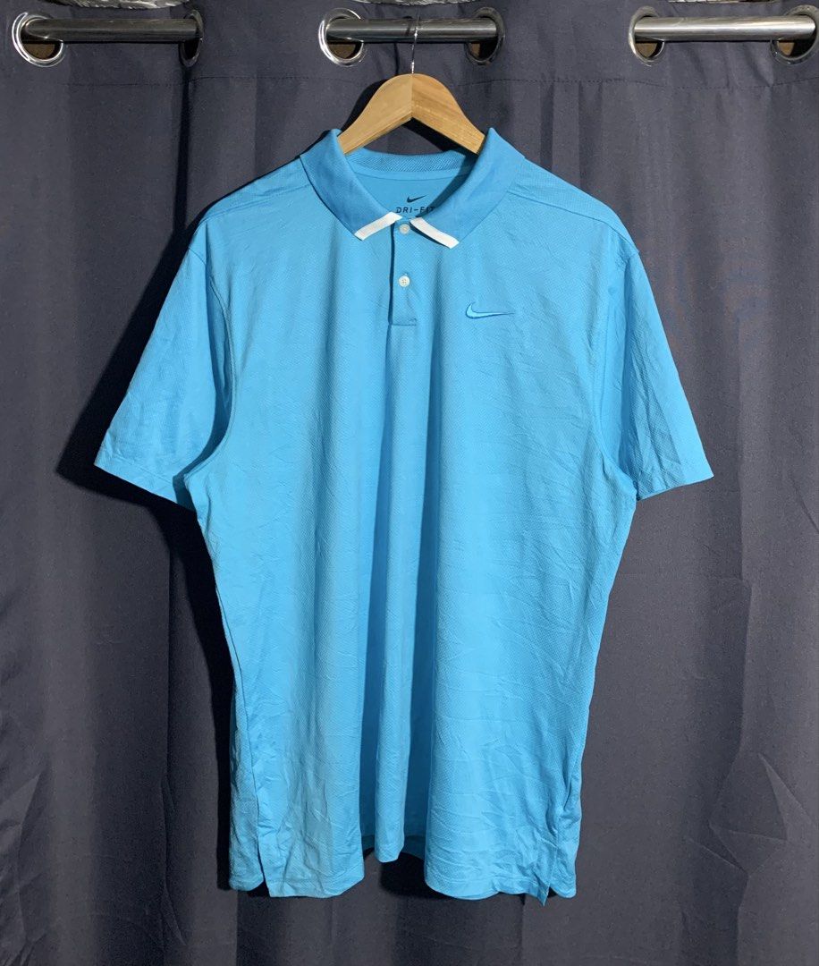 Nike Polo Shirt (Category: Tshirts & Polo Shirts ) located in Cebu City. Submitted by drip.co (Listing ID 1469070809, Image 1). Description: Nike Polo Shirt Size: Large Dimes: 24x30.5 Color Rate: 10/10 As New Condition No Issue 550 + sf.