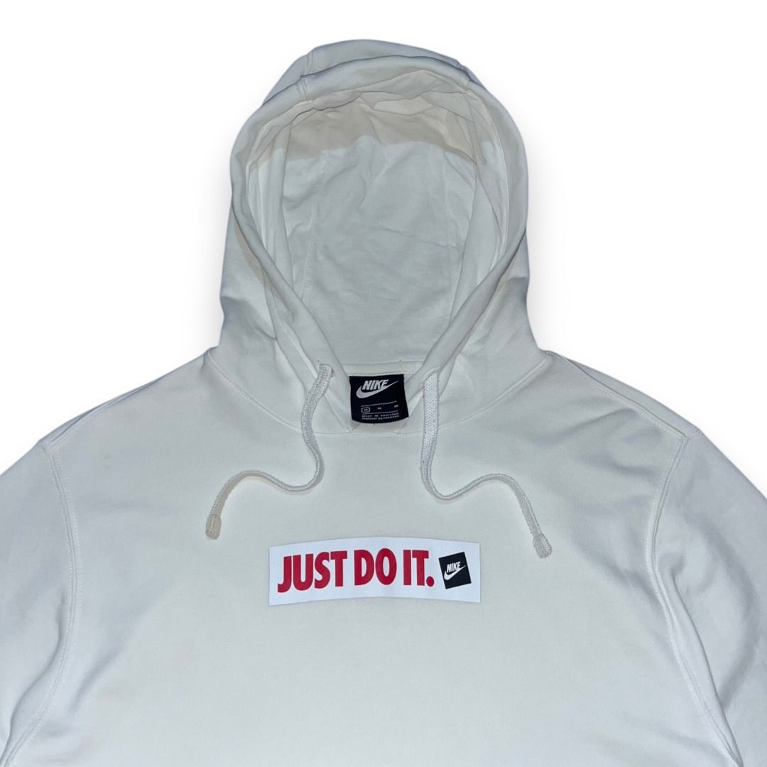 NIKE PULLOVER HOODIE "JUST DO IT" (Category: Coats, Jackets and Outerwear) located in Quezon. Submitted by ejay.thrift.clothes (Listing ID 1469143178, Image 2). Description: FREE SHIPPING LARGE 21 X 27 NO ISSUE COLOR RATE: 10/10 AS NEW CONDITION FRESHLY WASHED READY TO WEAR # 603.