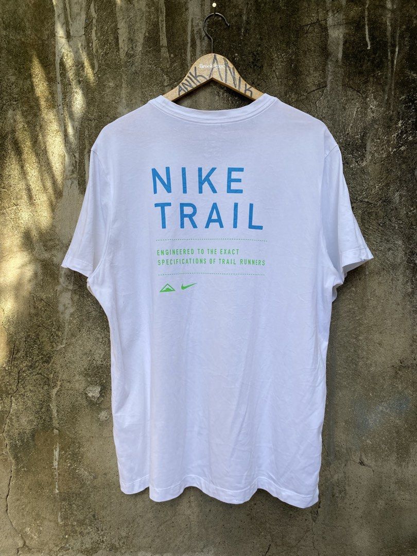 NIKE TRAIL TSHIRT (Category: Formal Shirts) located in Balamban. Submitted by anikdotal (Listing ID 1468989520, Image 2). Description: NIKE TRAIL TSHIRT Size(Xlarge) Length(30) Width(23) No Issue❌ As New Condition Price+Sf📨 📍BALAMBAN CEBU.