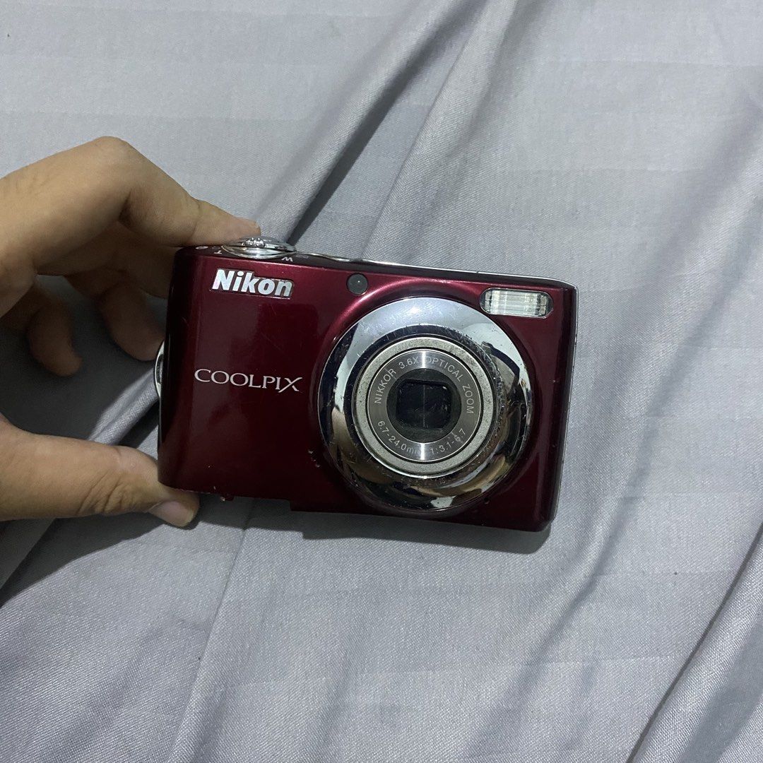nikon coolpix l22 | untested / for parts (Category: Cameras) located in Tarlac. Submitted by jelugh (Listing ID 1469123063, Image 1). Description: uses double A battery not tested since missing batt door can be used for parts (body, buttons, lcd) .