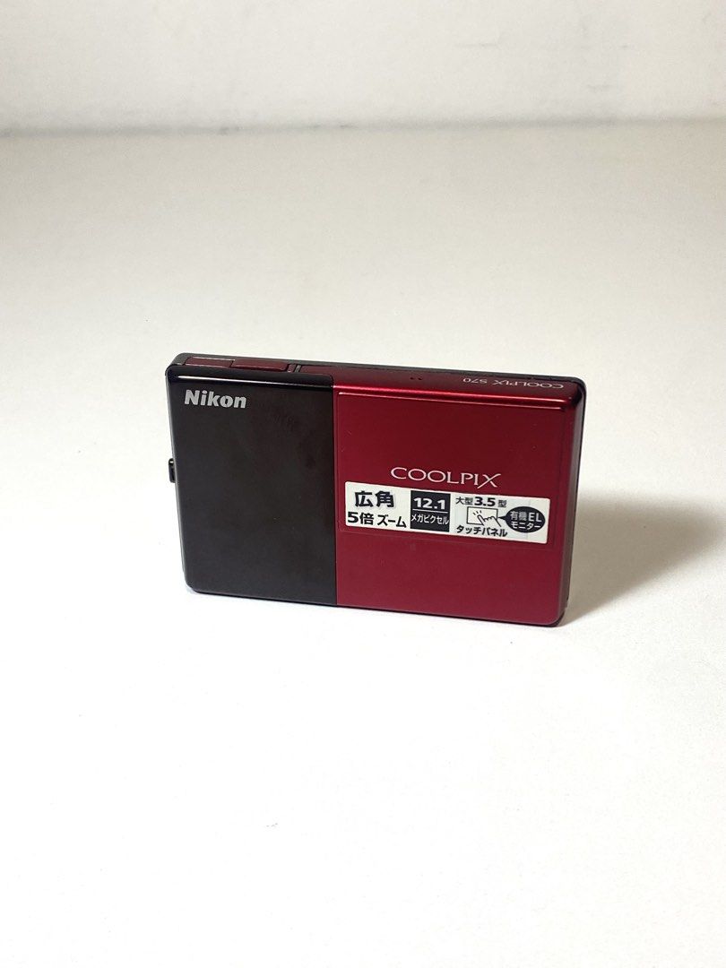 Nikon Coolpix S70 Digital Camera Box Set (Category: Cameras) located in Quezon City. Submitted by helloclassiques (Listing ID 1469021039, Image 2). Description: All buttons and flash are working. Touch screen— no ghost touch. Specs: 12 MP CCD sensor 3.5 inch touch-sensitive OLED screen. HD video recording slim & handy w/ English language More details ✨ – has only one physical buttons on the camera body— the shutter release button. - powers on and