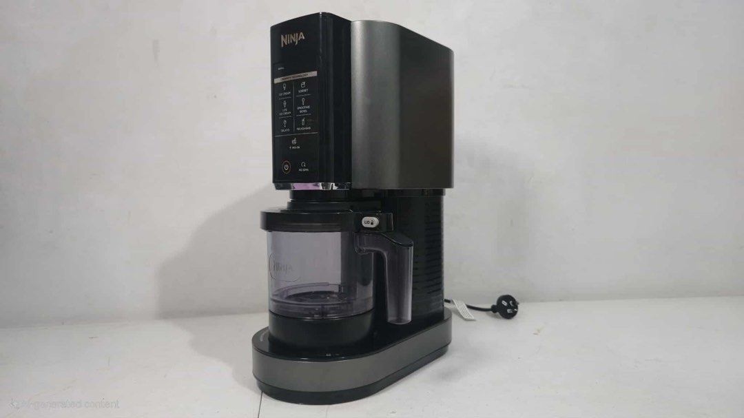 Ninja Creami Ice Cream Maker (Category: Ice-cream Makers) located in Rizal. Submitted by mikz_1303 (Listing ID 1468981073, Image 3). Description: Ninja Creami Ice Cream Maker Australia mall pull out Used as demo or display unit 220V Inclusion 2 ice cream container No box Location Taytay Rizal.