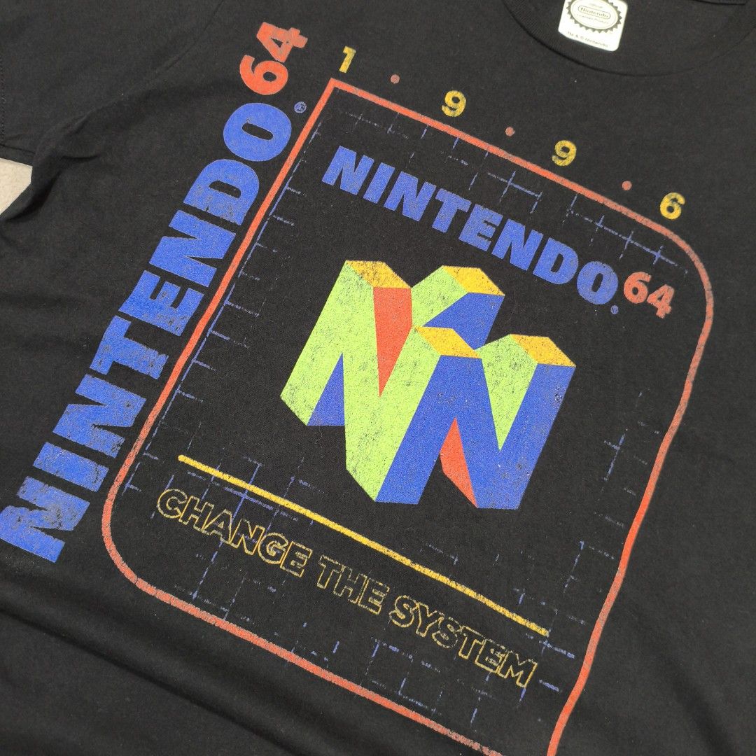 Nintendo shirt (Category: Tshirts & Polo Shirts ) located in Calatrava. Submitted by ermitany0 (Listing ID 1469087393, Image 3). Description: Nintendo shirt very good condition width x length: 19.5x29 medium fit check photos for more details ✅ location: Negros Occidental PM if interested 📩📩📩📩.