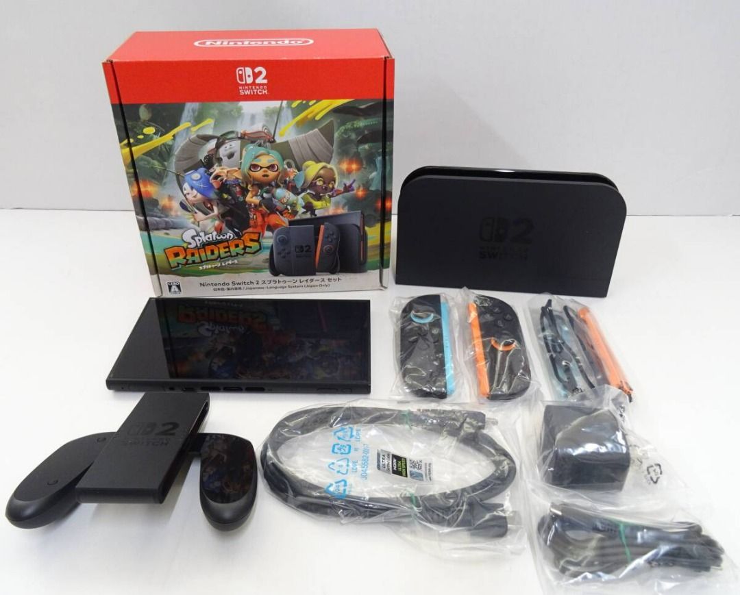 Nintendo Switch 2 (Japanese/Domestic-only version) – Splatoon & Raiders ...