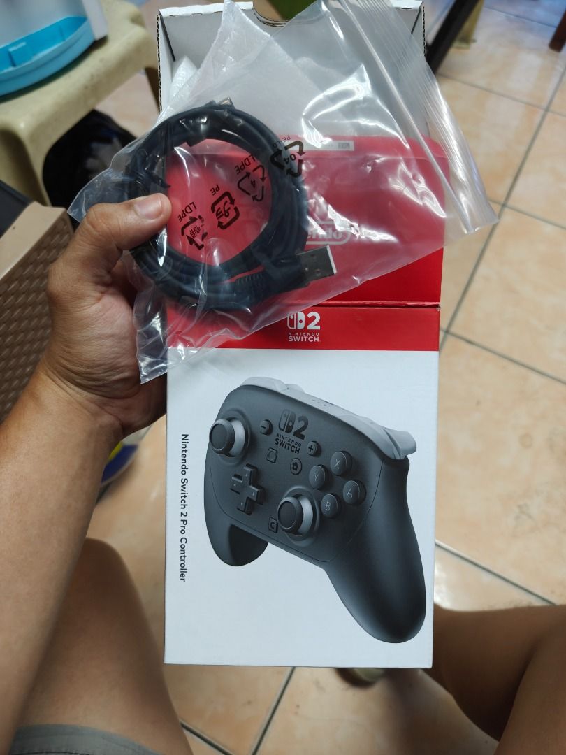 Nintendo Switch 2 Pro Controller, Case, Games, and Protective Shell (Category: Nintendo) located in Caloocan City. Submitted by oliverval61534 (Listing ID 1468954167, Image 2). Description: RUSH SELLING/SWAPPING RUSH SELLING/SWAPPING Mario Kart 8 with Booster Course Pass-2400 Hitman for Switch 2-1900 Savage Raven Case for Switch 3-600 IINE Shell case for Switch 2- 300 Nintendo Switch 2 Pro Controller complete 3300 Manila Area RUSH .