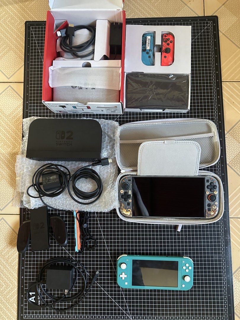Nintendo Switch Console Bundle with Games and Accessories (Category: Nintendo) located in Lingayen. Submitted by tyroneestrada14 (Listing ID 1468943750, Image 1). Description: (MAGBASA MUNA ANGKOL) Nintendo Switch 2, Oled, Lite Games and Accessories for Sale or Swap 10/19/26 Magbasa muna para di magtanong ng HM at Loc andyan na lahat ng details at lahat ng price dyan ay fix na walang tawad wala ka pong kasalanan, mura na yan compare mo sa ibang n