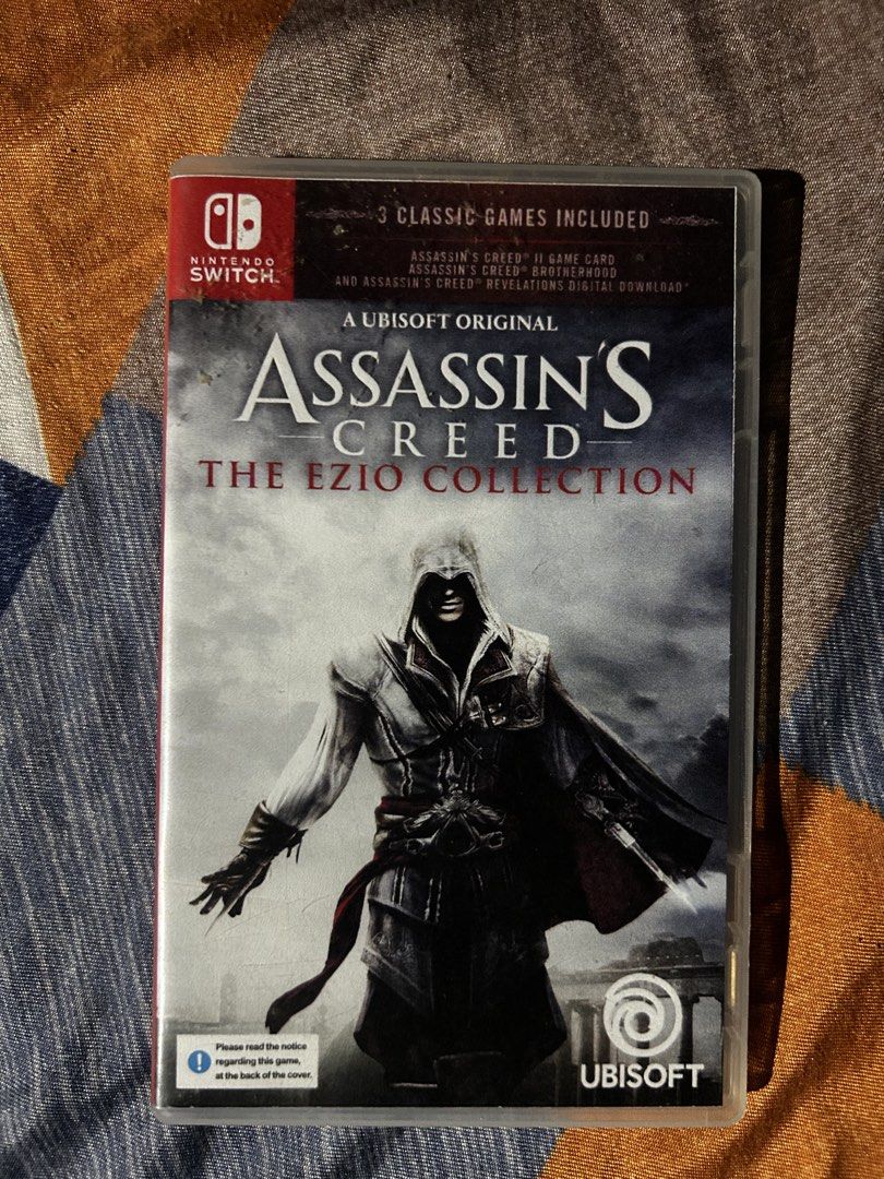 Nintendo Switch Games Collection Bundle (Category: Nintendo) located in Caloocan City. Submitted by paulochris73162 (Listing ID 1469078174, Image 1). Description: - Bundle of 5 physical Nintendo Switch games with original cover art - Includes: Assassin's Creed The Ezio Collection, NBA 2K22, and Resident Evil Origins Collection - Also includes: Little Nightmares II and Little Nightmares Complete Edition - Selling as a complete set (no individual s