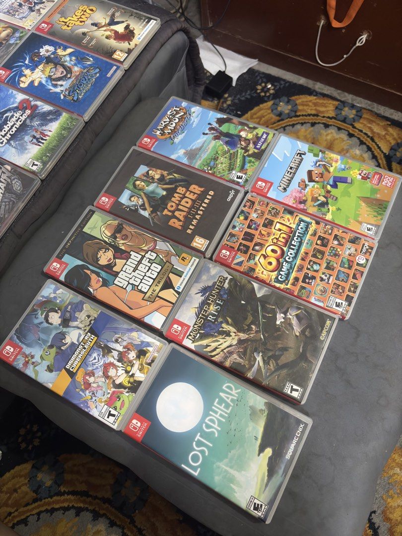 Nintendo Switch Games, Joycon & Memory Cards (Category: Nintendo) located in Cavite. Submitted by xsavier88 (Listing ID 1468983103, Image 3). Description: 🌟For sale! Nintendo Switch 1 & 2 Games & Accessories 🌟Accessories: Sandisk A1 Ultra 256GB Memory Card - 2,200 Sandisk A1 Ultra 128GB Memory Card - 1,200 Pastel Pink Nintendo Switch Joycons with straps - 2,500 🌟Nintendo Switch 2 Games: Fantasy Life - 2,500 Mario Kart World - 2,500 Pokemon Leg
