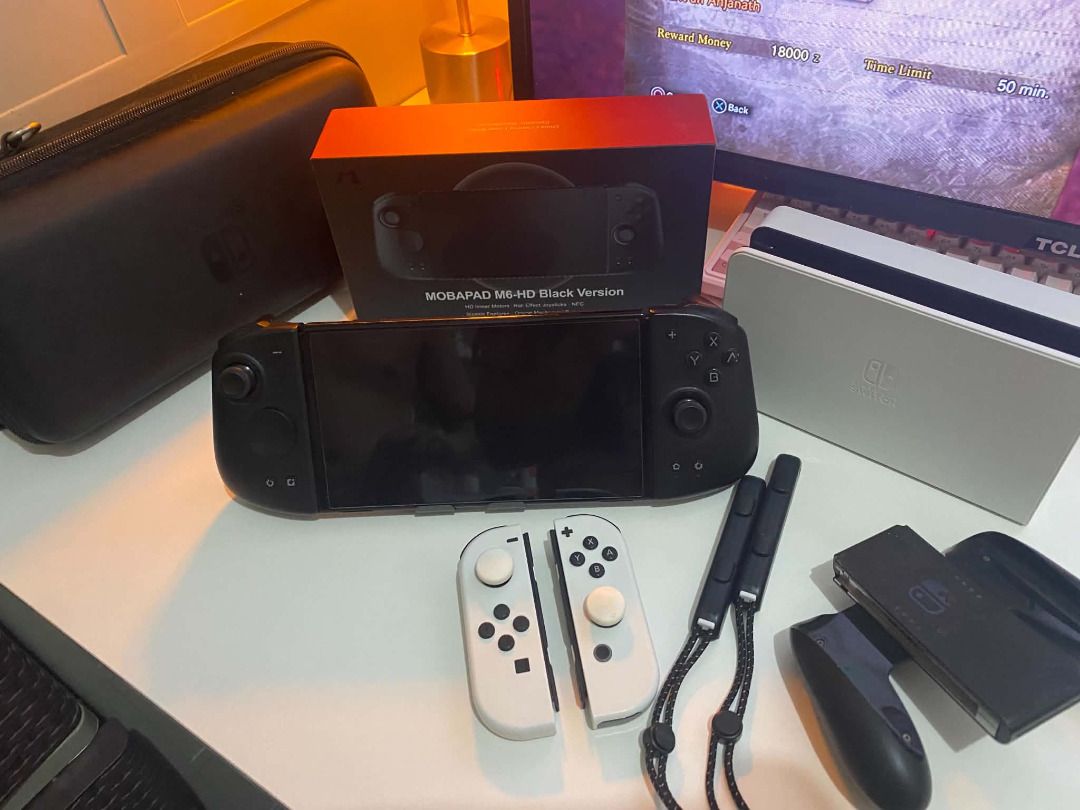 Nintendo Switch OLED (Category: Nintendo) located in Manila. Submitted by safeforest.ee7728 (Listing ID 1469081821, Image 1). Description: Nintendo Switch Oled for sale Price: 14k (Fixed and pass to trade) Location: Bacoor Cavite Bought back in January 14, 2026 MoD: Meet up and pick up only (Meet up at Lumina Imus or Sm Bacoor) Inclusion: (Games not included) Oled switch Mobapad M6-HD Black Version Controller(With white plating included) Nintendo