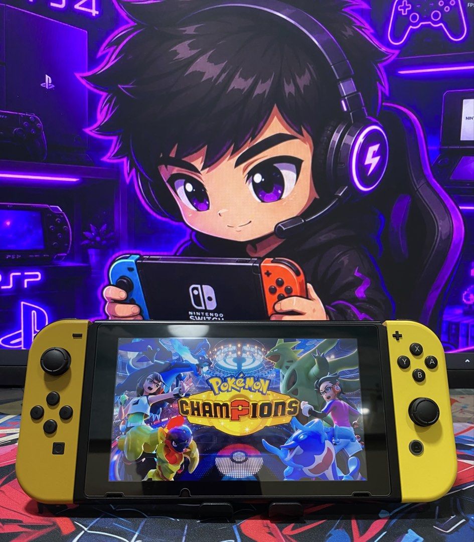 Nintendo Switch V1 (Non-Jailbreak) (Category: Nintendo) located in Manila. Submitted by nellconcon (Listing ID 1469147595, Image 2). Description: NINTENDO SWITCH V1 LETS GO PIKACHU / EEVEE (NON-JB) ✨9/10 Physical Condition ✨ Perfect for your Personal use / Gift Inclusions: 📦 Nintendo Switch V1 📦 Original Charger 📦 Pikachu Protective Pouch (NEW) 📦 Kingston 64gb Micro sd 📦 Tempered Glass Installed Performance: ✅ All buttons / Touchscreen are w
