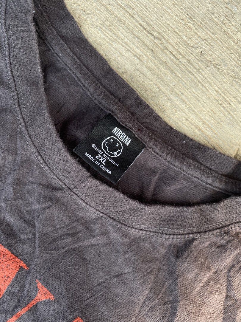 Nirvana (Category: Tshirts & Polo Shirts) located in Kajang. Submitted by sorabundle (Listing ID 1469043620, Image 3). Description: Pit 25/28 Cond 8/10 .