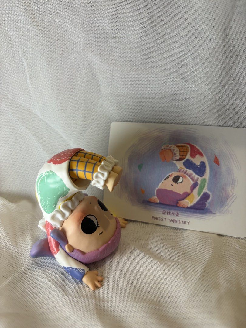 Nyota - Forest Tapestry (Category: Designer & Blind Box Toys) located in Mandaluyong City. Submitted by icheeellee (Listing ID 1469088385, Image 1). Description: Nyota - Forest Tapestry (In the Autumn) Figure and card only .