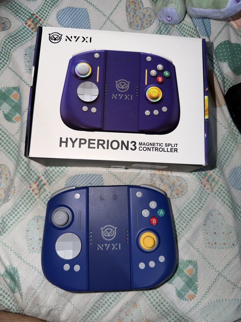 NYXI Hyperion 3 Magnetic Split Controller for Switch 2 (Category: Controllers) located in Binan City. Submitted by cj_gloria (Listing ID 1469069088, Image 1). Description: Bought in Datablitz (10/18/2026) with receipt RFS: too big for my hands :( Can do meetups in BGC tomorrow (10/20/26) Location: Biñan, Laguna Payment Method: E-wallet / bank transfer.