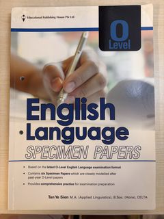 O Level English Language Syllabus 1184 Paper 2 Comprehension, Hobbies ...