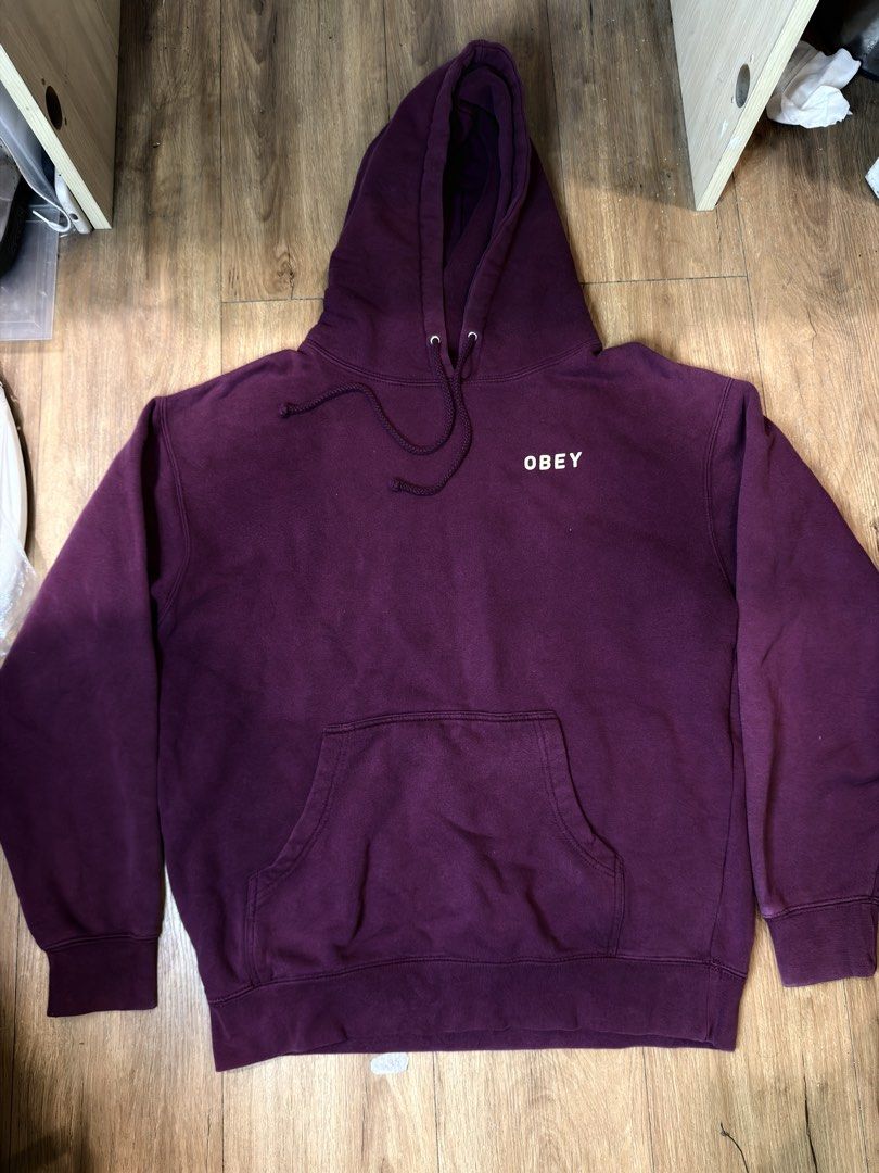 Obey Classic (Category: Coats, Jackets and Outerwear) located in Manila. Submitted by johnlee0212 (Listing ID 1469104430, Image 1). Description: Medium on tag but fit to semi xl 22x26 Heavy cotton.