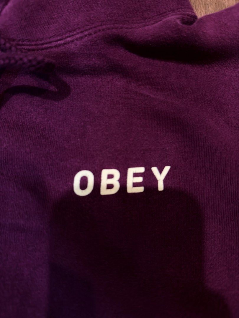 Obey Classic (Category: Coats, Jackets and Outerwear) located in Manila. Submitted by johnlee0212 (Listing ID 1469104430, Image 2). Description: Medium on tag but fit to semi xl 22x26 Heavy cotton.