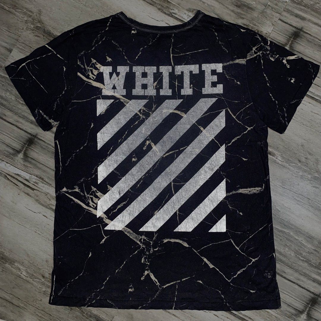 OFF WHITE CARAVAGGIO MARBLE TEE (Category: Tshirts & Polo Shirts ) located in Leyte. Submitted by uvuvwebe (Listing ID 1468981600, Image 3). Description: .