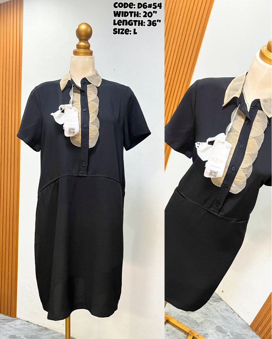 Office Polo Formal Dress • Black (Category: Dresses) located in Cavite. Submitted by cnchnll (Listing ID 1469074140, Image 1). Description: .