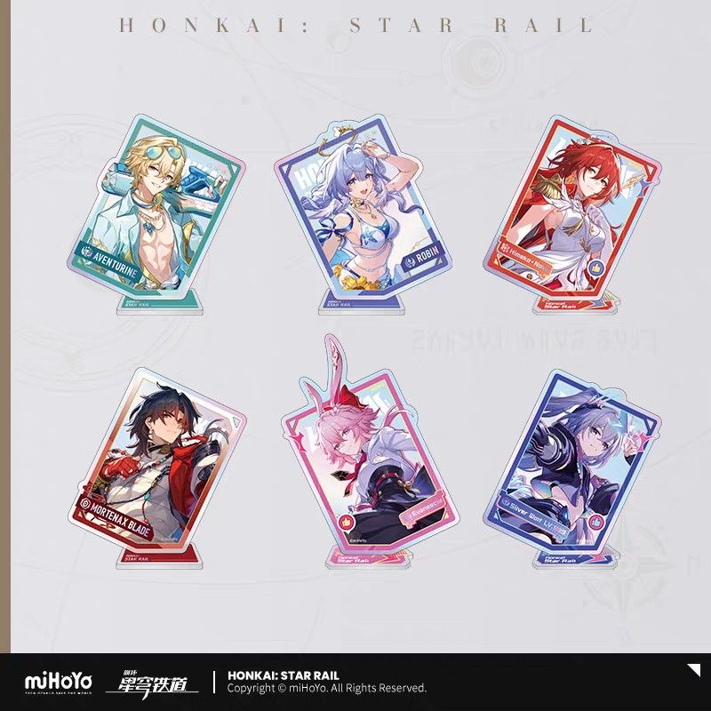 Official Honkai Star Rail Interstellar Travel Series (Category: Character Goods) located in General Mariano Alvarez. Submitted by eiimei (Listing ID 1469098218, Image 2). Description: I WONT ENTERTAIN PEOPLE WHO DOESNT READ DESCRIPTION Release: August 2027 (not accurate and may come early)(subject to further notice if theres a delay) ETA (PH): 1 month after release ⭐ITEM • Tinplate Badge - P230 Product size: 58mm Points: 15 • Acrylic Stand - P475