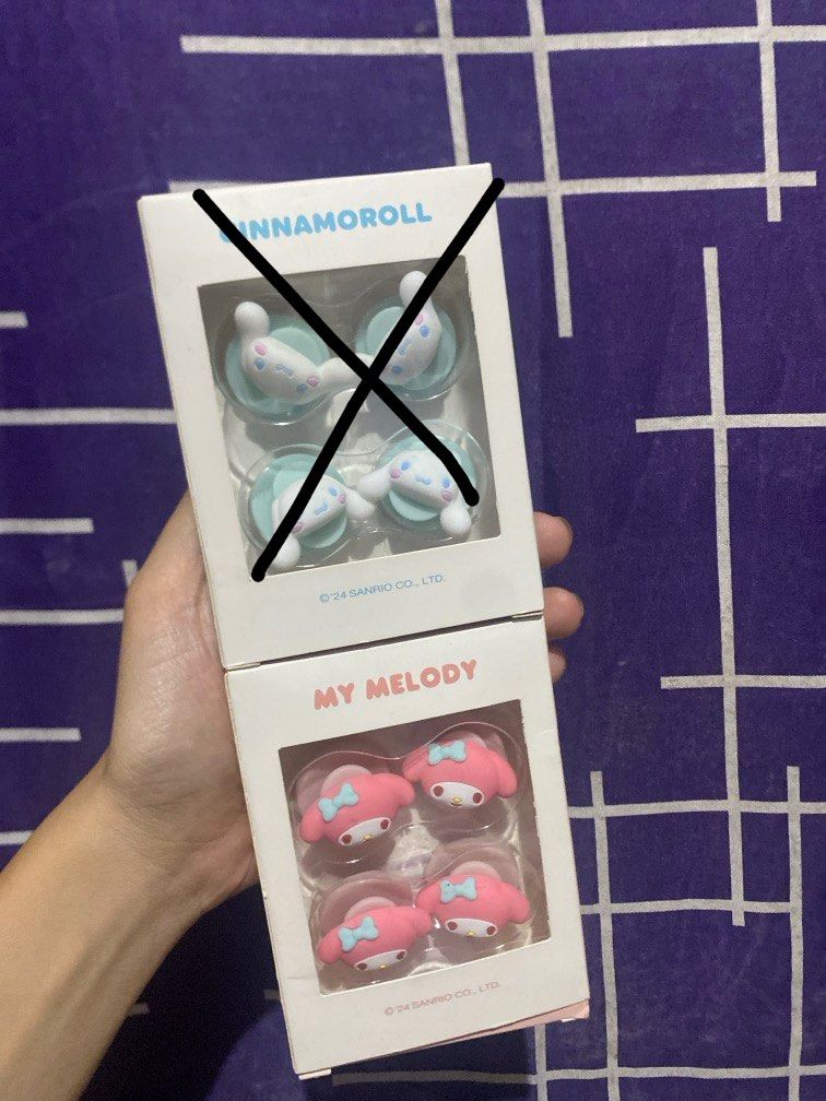 Official/ Licensed My Melody & Cinnamoroll Car Hook (Category: Character Goods) located in Bulacan. Submitted by cute.finds.ph (Listing ID 1468183279, Image 1). Description: —₱200 each —₱180 each if getting both.
