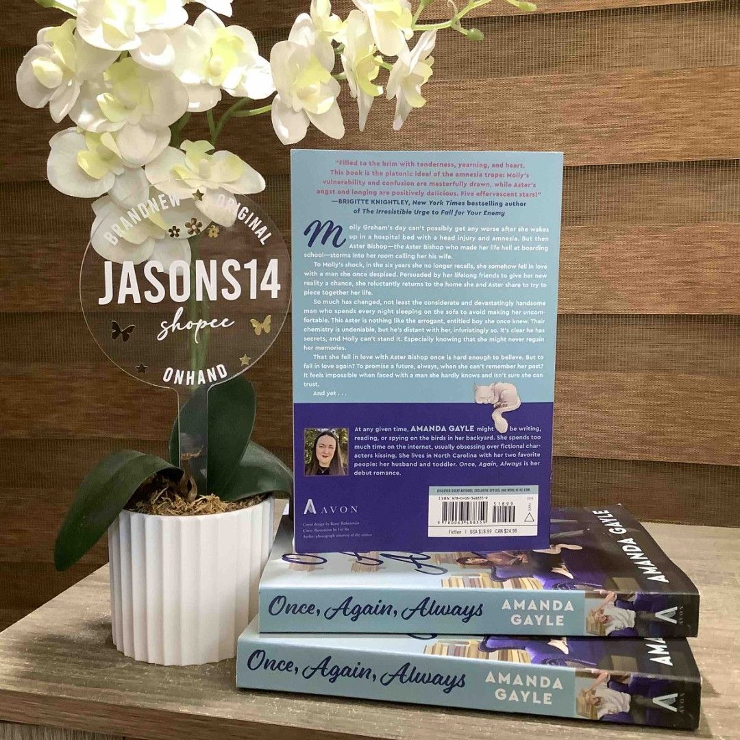 Once, Again, Always by Amanda Gayle (Category: Storybooks) located in San Juan City. Submitted by jasonsshopee (Listing ID 1469156255, Image 2). Description: .
