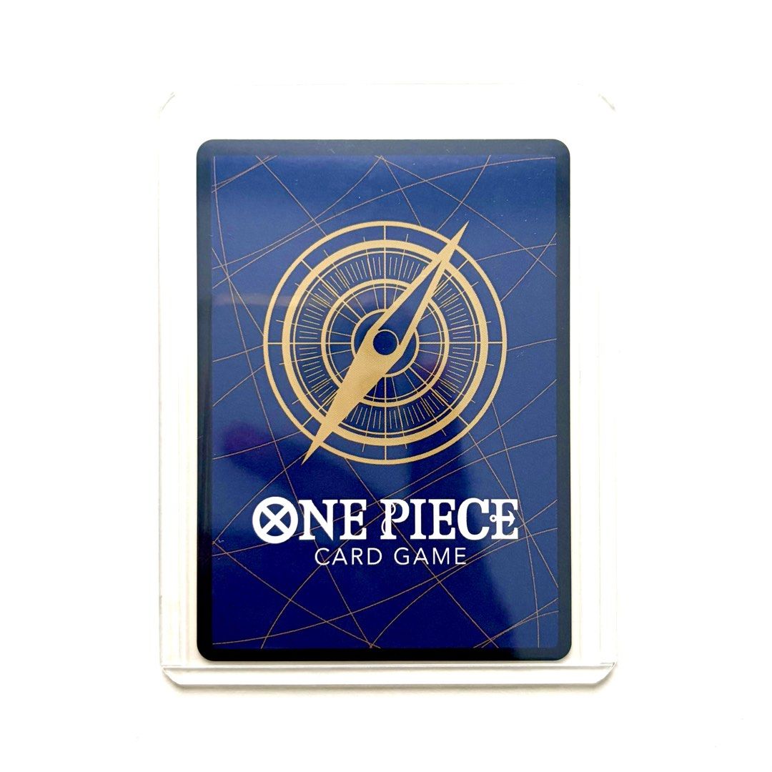 One Piece Trading Card Game: OP03-121 SEC (Category: Raw Singles) located in Santa Rosa. Submitted by shikaricollectibles (Listing ID 1468990775, Image 2). Description: One Piece Trading Card Game: OP03-121 SEC One Piece Card Game item from Bandai. Perfect for both competitive players looking to upgrade their meta decks and collectors hunting for premium artwork Card Sleeve, Toploader & Toploader Sleeves Included.